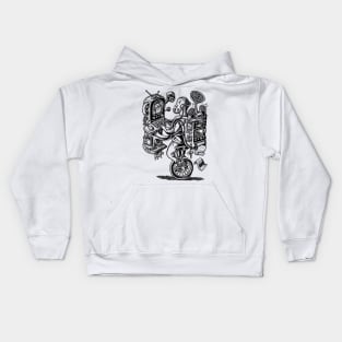 Combination Gizmo Machine Kids Hoodie